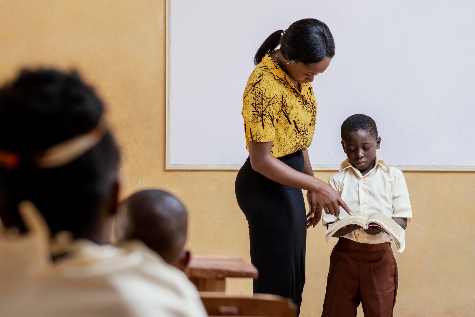 Children in classroom
